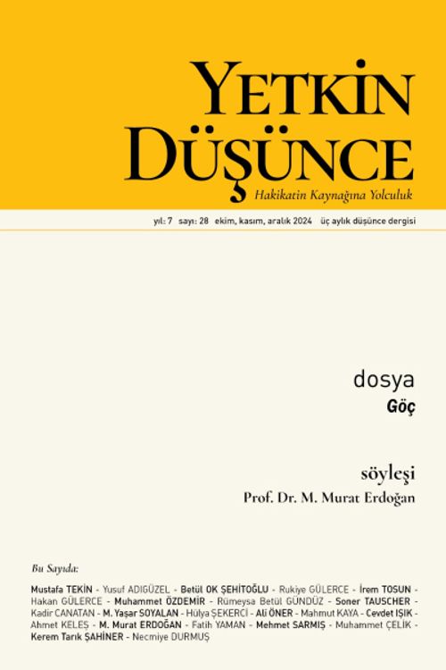 Yetkin Düşünce Sayı: 28