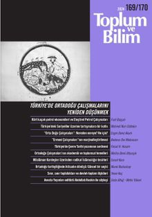 Toplum ve Bilim Sayı:169-170