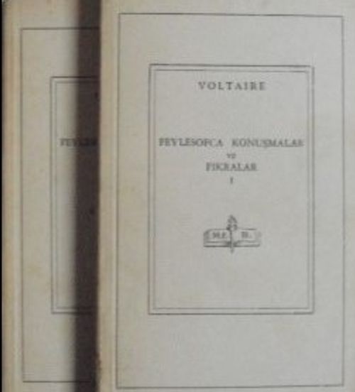 Feylesofça Konuşmalar ve Fıkralar – 2 cilt / 11-Z-218