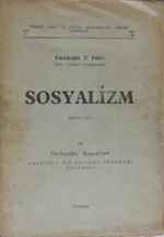 Sosyalizm - Birinci Cilt (Ek: Türkiyede Sosyalizm Hakkında Bir Çalışma Programı Denemesi) / 10-D-24