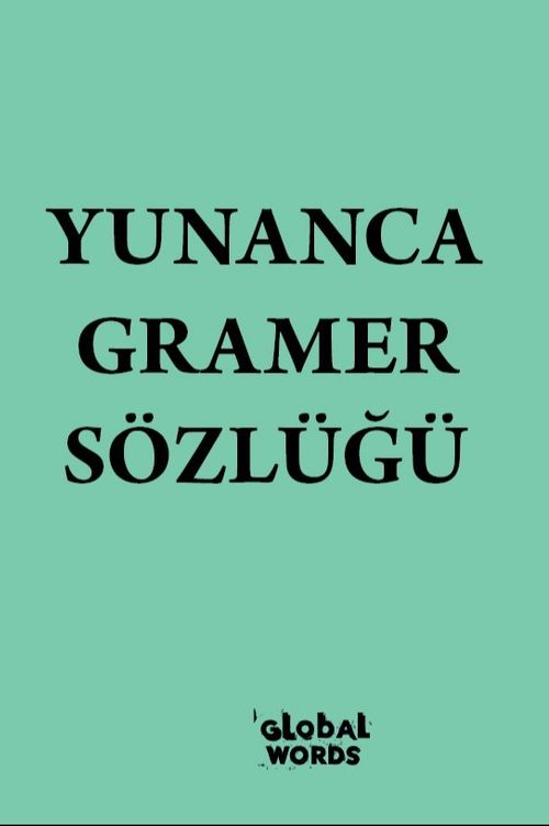 Yunanca Gramer Sözlüğü