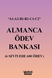 Almanca Ödev Bankası & 6 Seviyede 600 Ödev