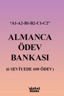 Almanca Ödev Bankası & 6 Seviyede 600 Ödev