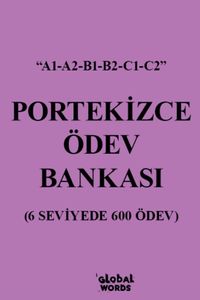 Portekizce Ödev Bankası & 6 Seviyede 600 Ödev