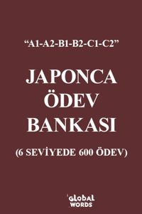 Japonca Ödev Bankası & 6 Seviyede 600 Ödev