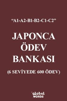 Japonca Ödev Bankası & 6 Seviyede 600 Ödev