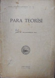 Para Teorisi (Kod:6-B-11)