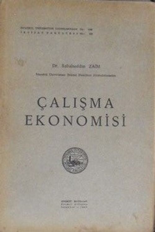 Çalışma Ekonomisi (1-E-7)
