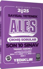 2025 ALES Master Serisi Sayısal Yetenek Tamamı Çözümlü Son 10 Sınav Çıkmış Sorular