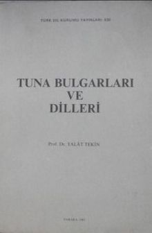 Tuna Bulgarları ve Dilleri (1-G-14)