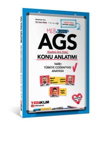 2025 MEB AGS Tarih - Türkiye Coğrafyası - Anayasa Konu Anlatımı