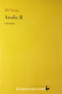 Analiz II - Süreklilik - Ali Nesin