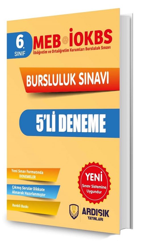 6. Sınıf 2025 Bursluluk Deneme Sınavı 
