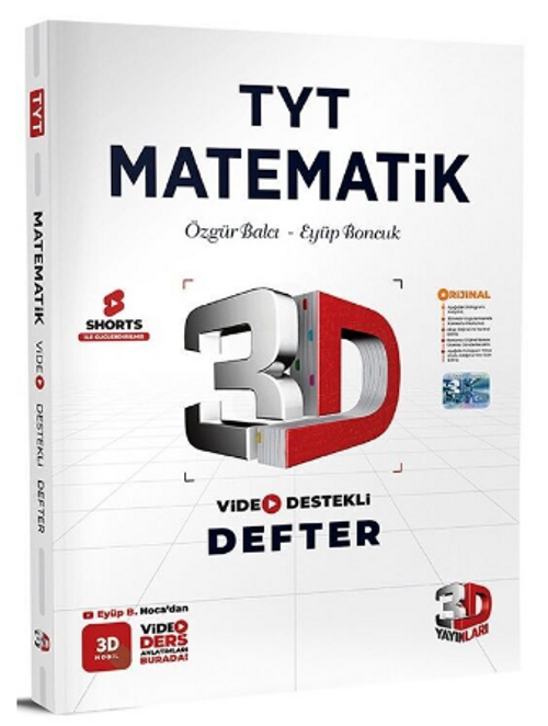 2025 TYT Matematik Video Destekli Defter (Özgür Balcı) Fiyatı