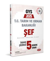 Tarım ve Orman Bakanlığı Şef GYS Tamamı Çözümlü 5 Deneme Sınavı