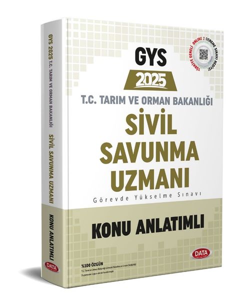 Tarım ve Orman Bakanlığı Sivil Savunma Uzmanı GYS Konu Anlatımlı