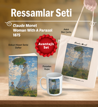 Ressamlar Seti - Claude Monet - Woman With A Parasol 1875