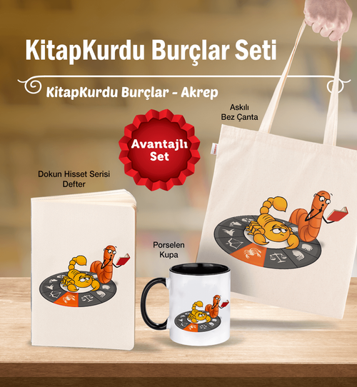 KitapKurdu Burçlar Seti - Akrep