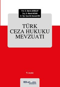 Türk Ceza Hukuku Mevzuatı