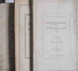 Düşünceler ve Hatıralar – 3 Cilt / 11-Z-234