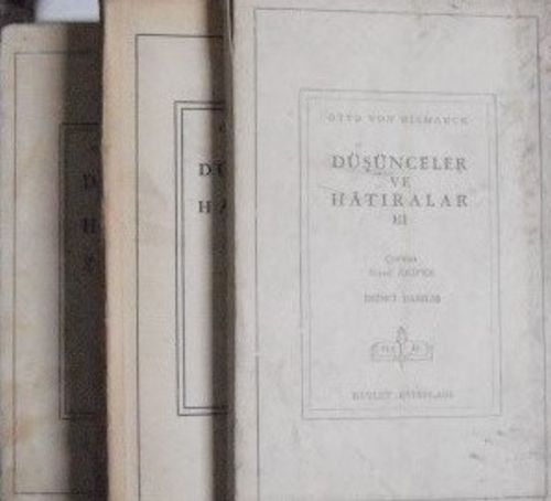 Düşünceler ve Hatıralar – 3 Cilt / 11-Z-234