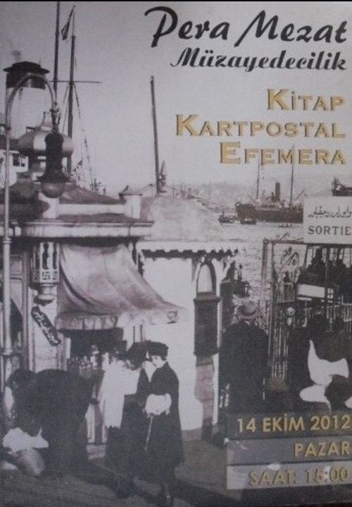 Kitap Kartpostal Efemera Müzayede – 14 Ekim 2012 / 22-E-10