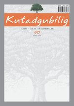 Kutadgubilig Felsefe-Bilim Araştırmaları Dergisi Sayı:50