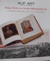 Kitap, Harita ve Gravür Müzayedesi – IX / 22-E-11