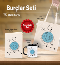 Burçlar Seti - Balık Burcu