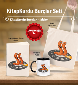 KitapKurdu Burçlar Seti - İkizler Burcu