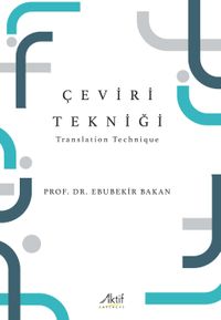Çeviri Tekniği & Translation Technique