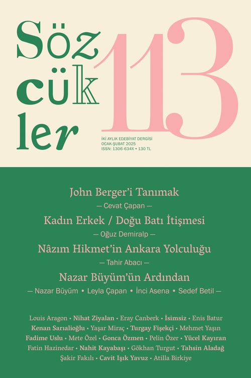 Sözcükler Dergisi 113. Sayı Ocak-Şubat 2025