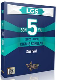 LGS Son 5 Yıl Sayısal Dersler Çıkmış Sorular (2020-2024) 