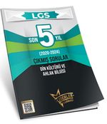 LGS Son 5 Yıl Din Kültürü ve Ahlak Bilgisi Çıkmış Sorular (2020-2024)