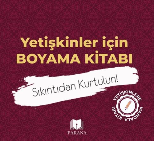 Yetişkinler İçin Boyama Kitabı (Mandala)