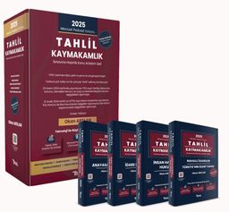Tahlil Kaymakamlık Sınavına Hazırlık Konu Anlatım Seti