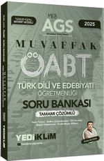 2025 MEB AGS ÖABT Türk Dili ve Edebiyatı Öğretmenliği Muvaffak Tamamı Çözümlü Soru Bankası