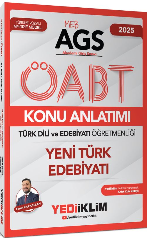 2025 MEB AGS ÖABT Türk Dili ve Edebiyatı Öğretmenliği Yeni Türk