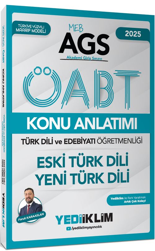 2025 MEB AGS ÖABT Türk Dili ve Edebiyatı Öğretmenliği Eski Türk Dili - Yeni Türk Dili Konu Anlatımı