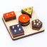 Montessori Ahşap Zeka Oyunları / w-Geometric Five S</span>