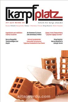 Kampfplatz Dergi Cilt:4 Sayı:10 Mart 2016 - Bilinmeyen Yazar