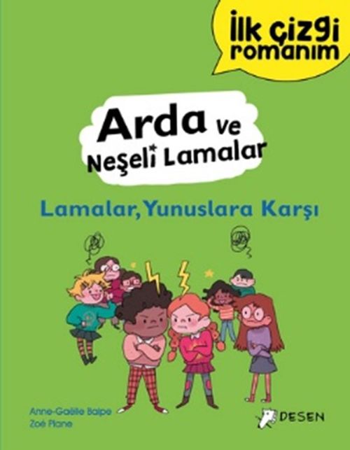 İlk Çizgi Romanım - Arda ve Neşeli Lamalar: Lamalar, Yunuslara Karşı 