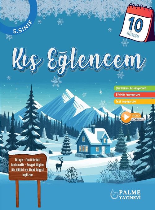 5. Sınıf 10 Günde Kış Eğlencem (Yarıyıl Tatil Kitabı)