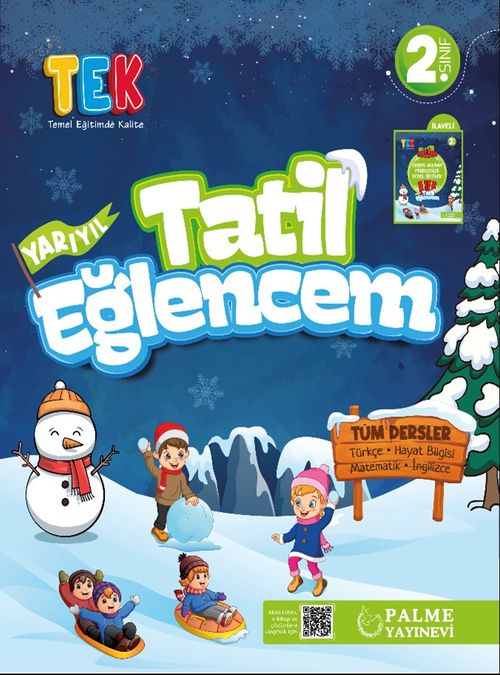 2. Sınıf Tek Yarıyıl Tatil Eğlencem (Tüm Dersler)
