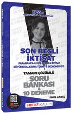 2025 KPSS A Grubu İktisat Son Beşli Soru Bankası ve 10 Deneme Çözümlü