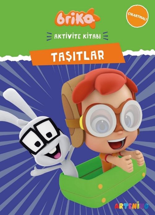 Briko Taşıtlar / Çıkartmalı Aktivite Kitabı Serisi