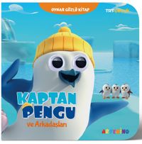 Kaptan Pengu ve Arkadaşları - Trt Çocuk Oynar Gözlü Kitap