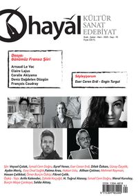 Hayal Kültür Sanat Edebiyat Dergisi Sayı:92 Ocak-Şubat-Mart 2025