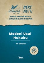 İmtiyaz HMGS Ders Notları Medeni Usul Hukuku