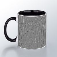 Optik illüzyon Porselen Kupa - Labirent	